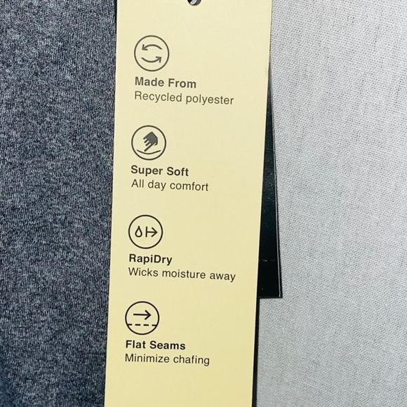 ID Ideology Women's Essentials Sweat Set, Tank Top, grey, XS - Picture 5 of 9